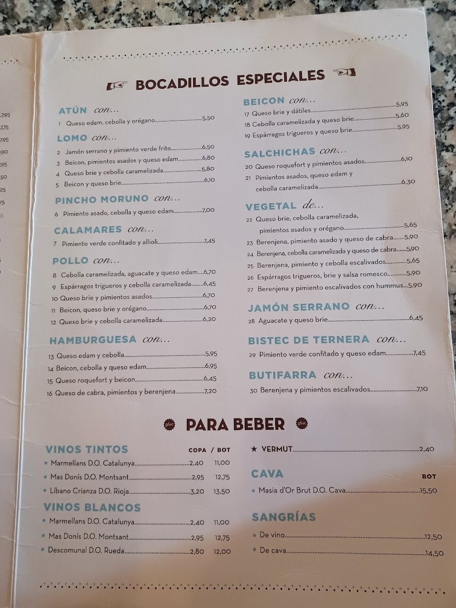 Bar LA PARRA Photo Menu 6