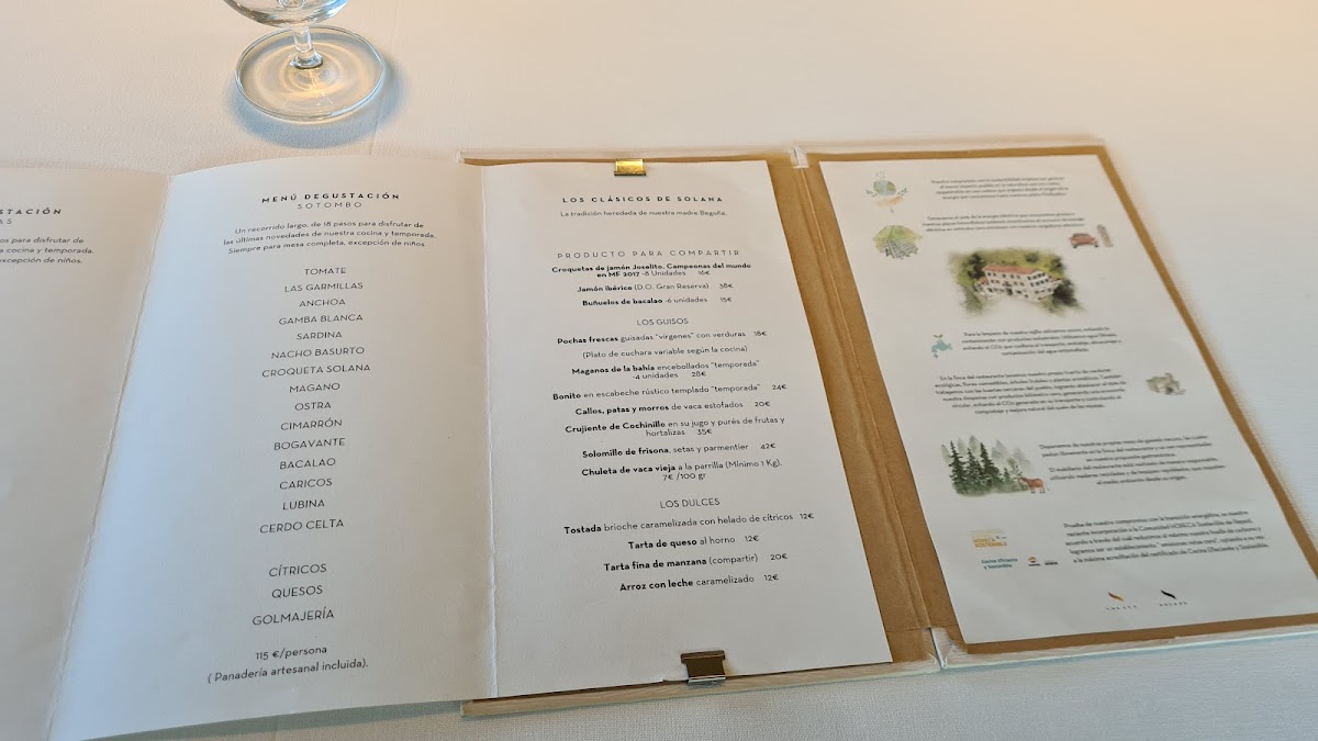 Restaurante Solana Photo Menu 7
