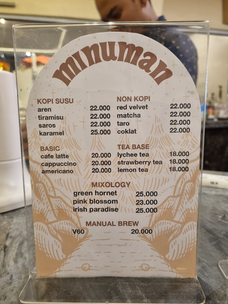 Raden Suro Coffee House Photo Menu 1