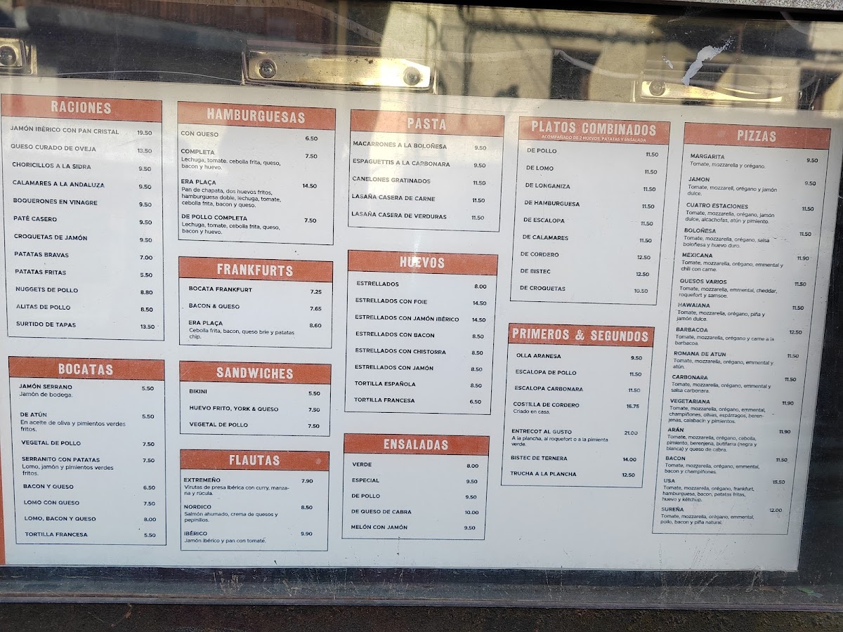Restaurant Era Plaça Photo Menu 7