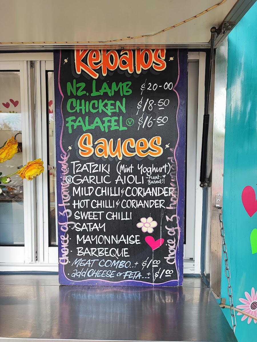 The Love Shack Kebabs Photo Menu 1