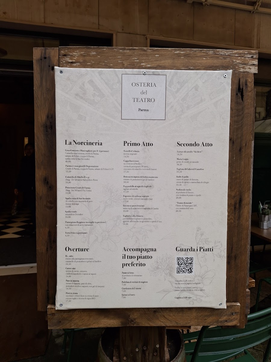 Osteria del Teatro Photo Menu 6