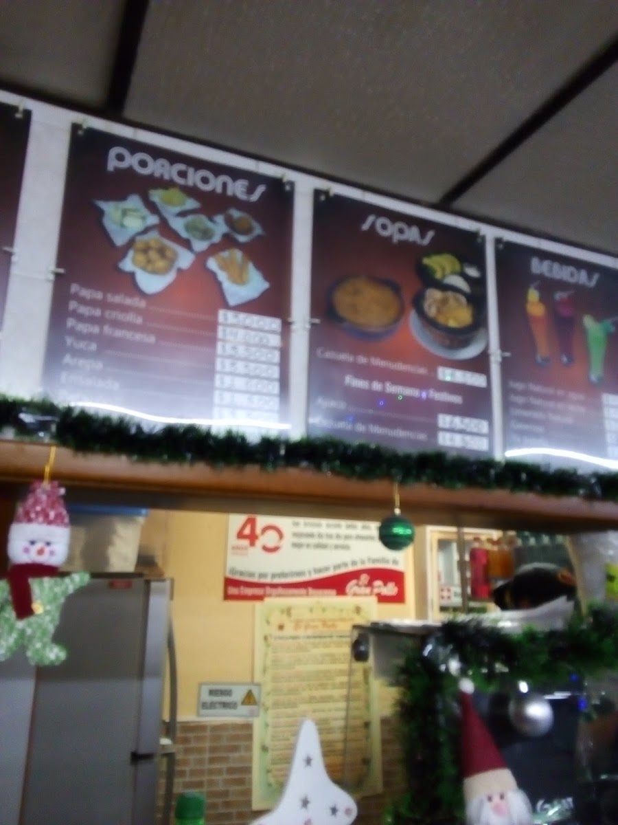 Restaurante El Gran Pollo - Sede Paipa Photo Menu 1