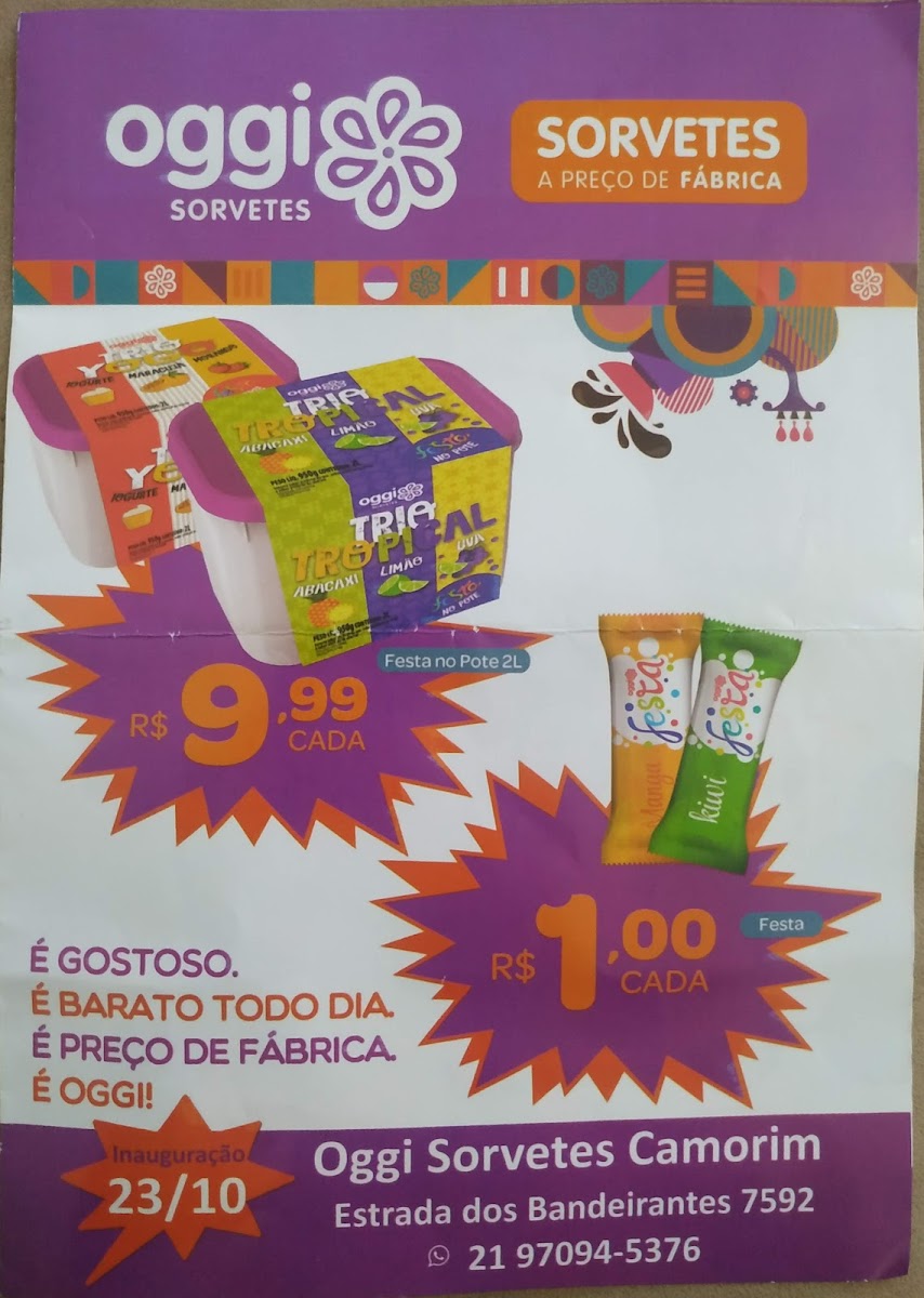Oggi Sorvetes Camorim