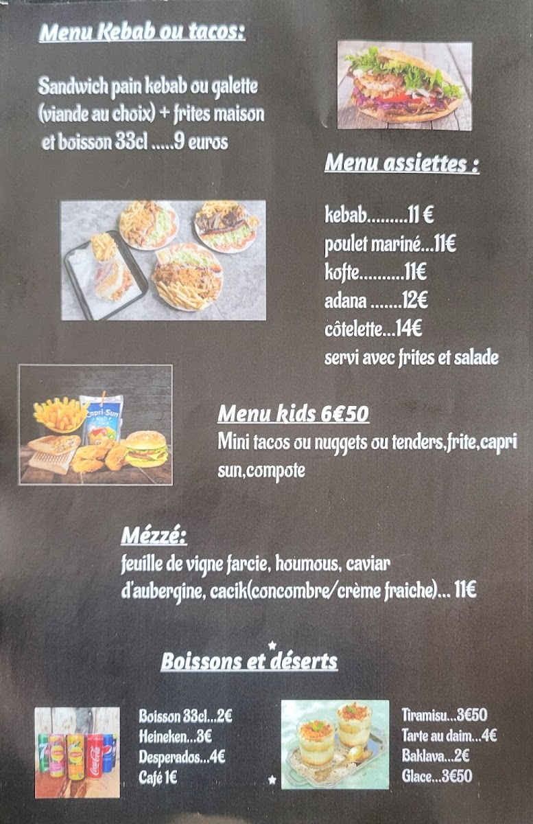 Escal ' istanbul Photo Menu 1