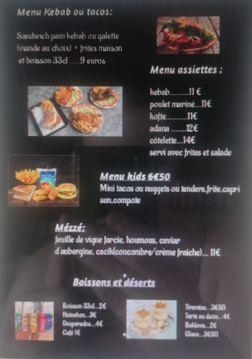 Escal ' istanbul Photo Menu 4