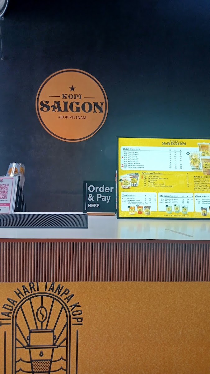 Kopi Saigon Taman Cempaka Photo Menu 2