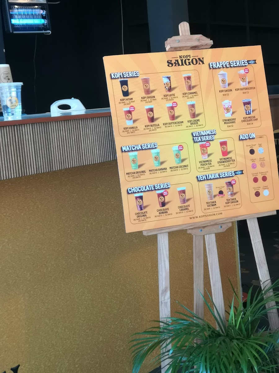 Kopi Saigon Taman Cempaka Photo Menu 5