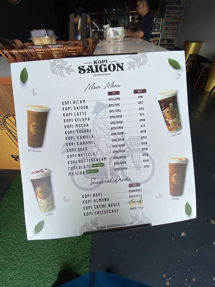 Kopi Saigon Taman Cempaka Photo Menu 6