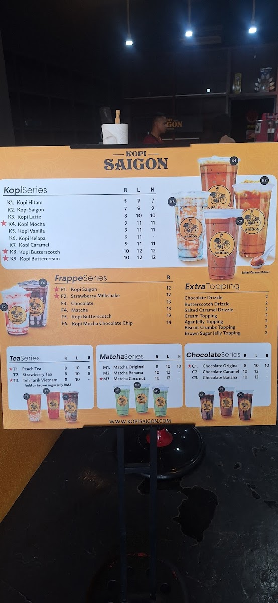 Kopi Saigon Taman Cempaka Photo Menu 8