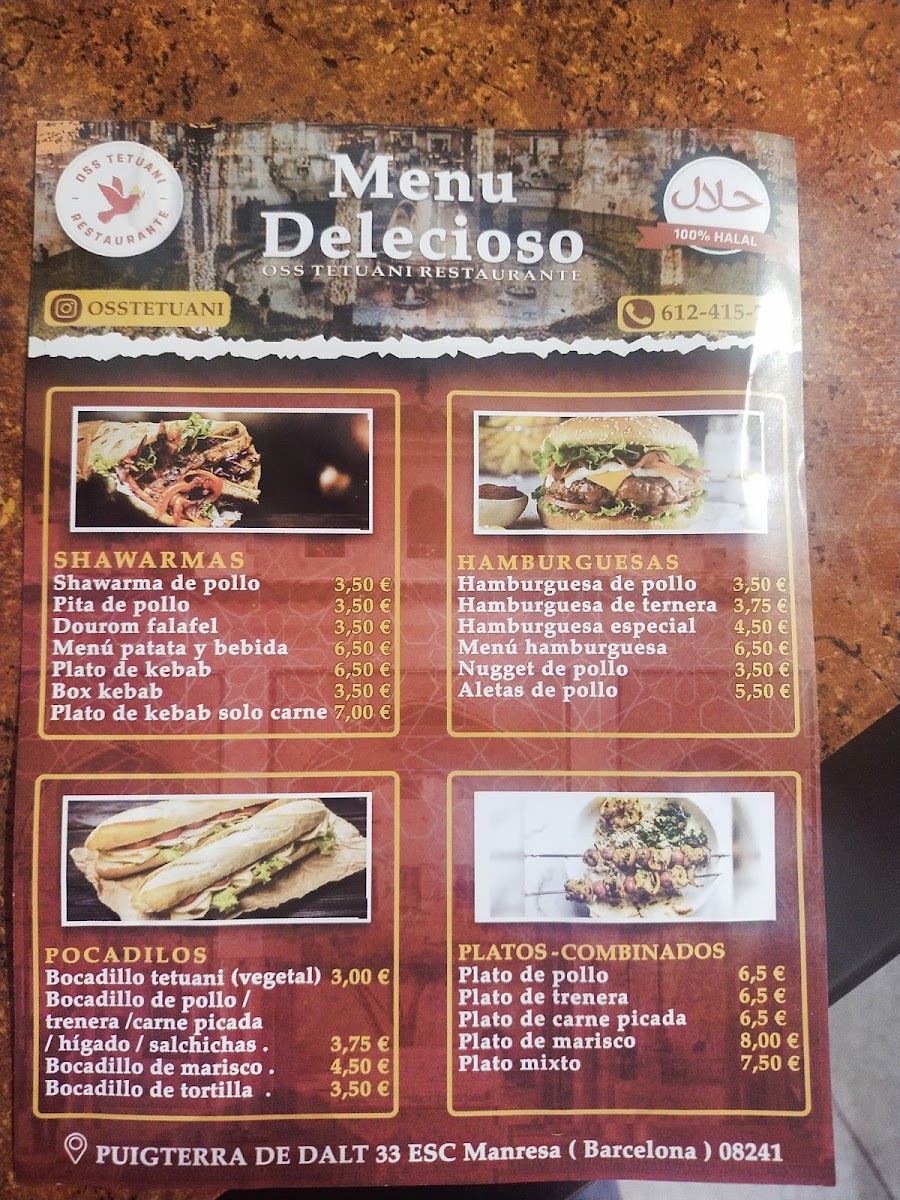OSSTETUANI Photo Menu 1