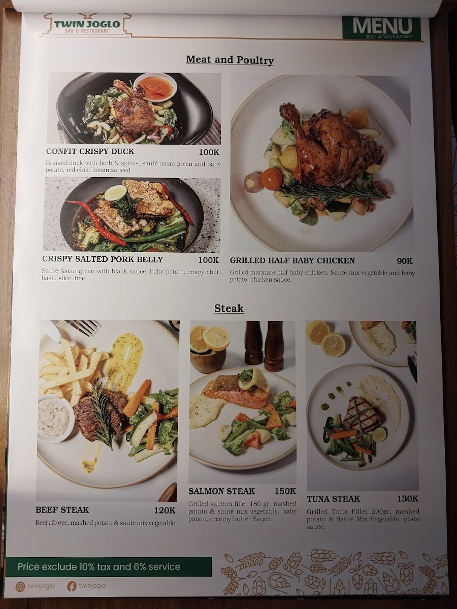 Twin Joglo Ubud - Bar & Restaurant Photo Menu 10