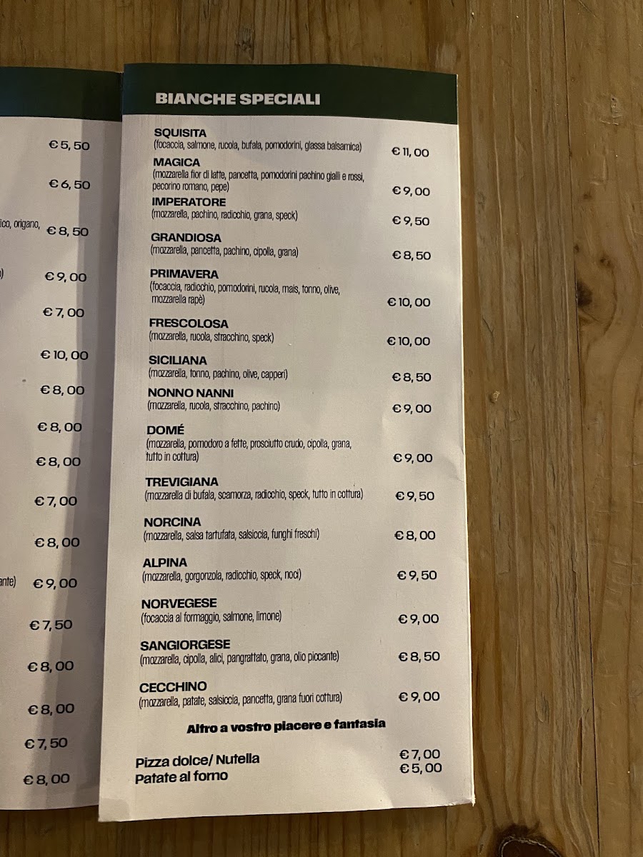 Pizzeria Pizza Volante Photo Menu 10