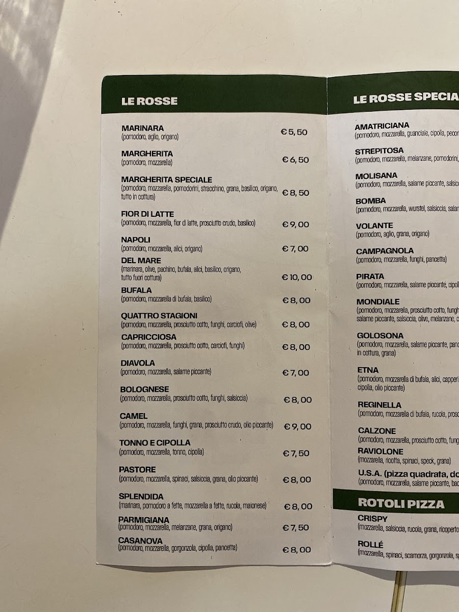 Pizzeria Pizza Volante Photo Menu 3