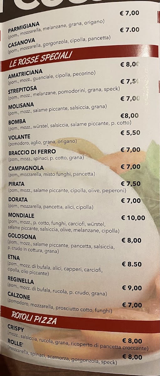Pizzeria Pizza Volante Photo Menu 9
