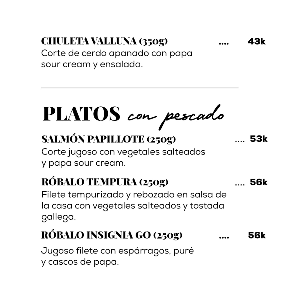 Restaurante Insignia Go Photo Menu 7