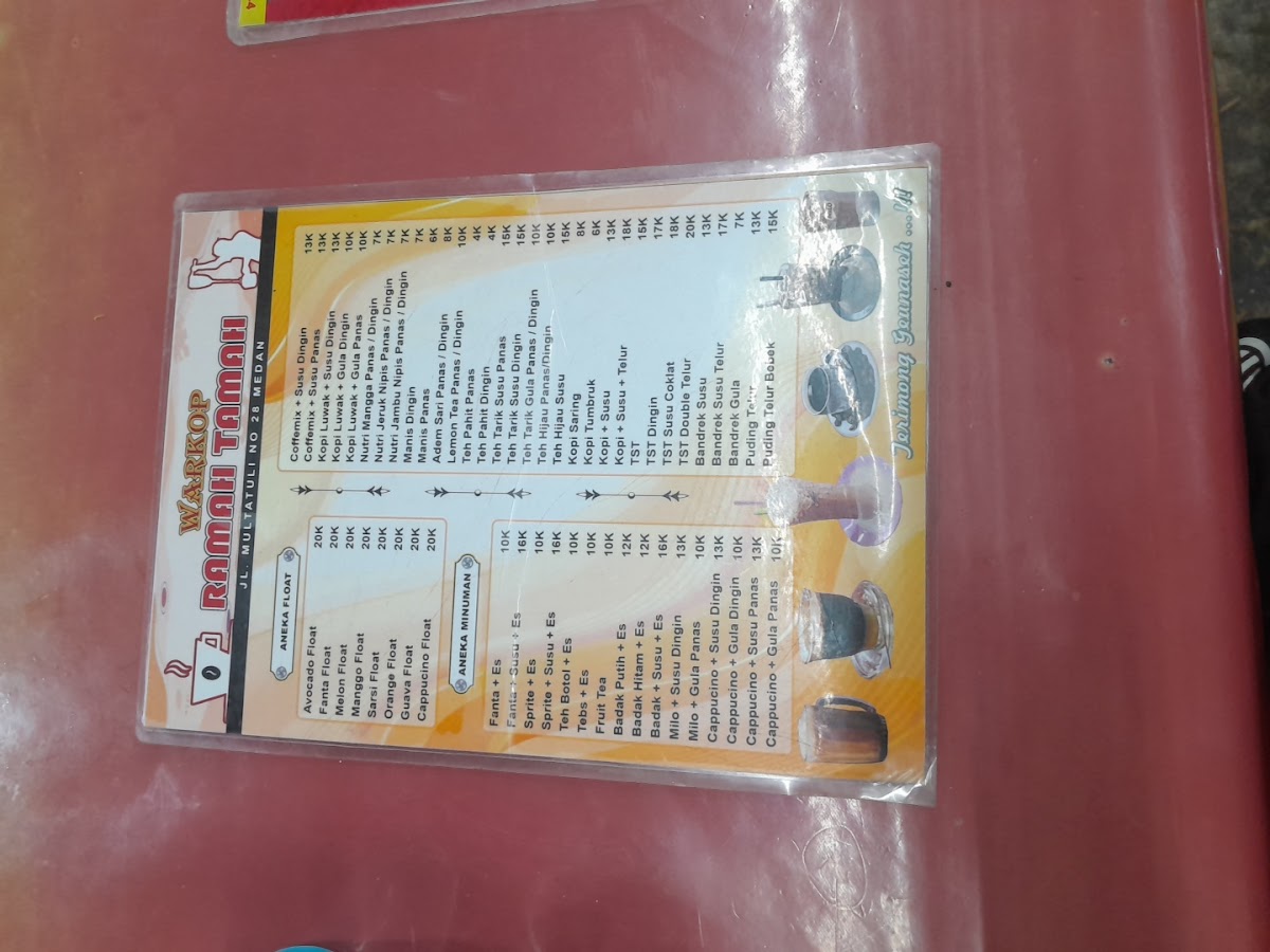 Warkop Ramah Tamah Photo Menu 3
