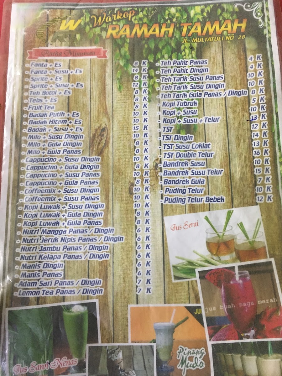 Warkop Ramah Tamah Photo Menu 7