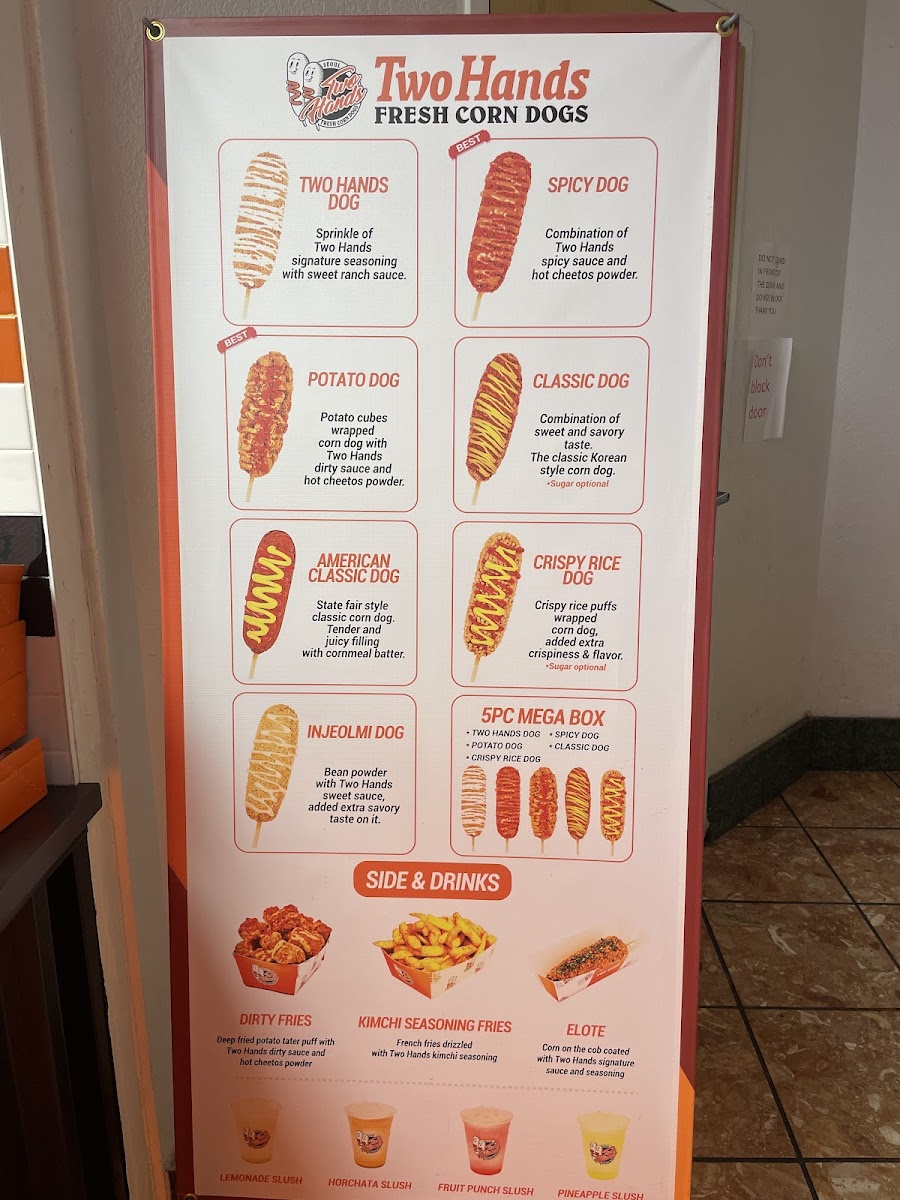 Two Hands Corn Dogs Photo Menu 2