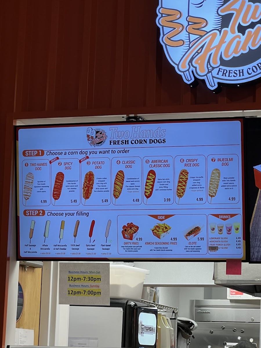 Two Hands Corn Dogs Photo Menu 3