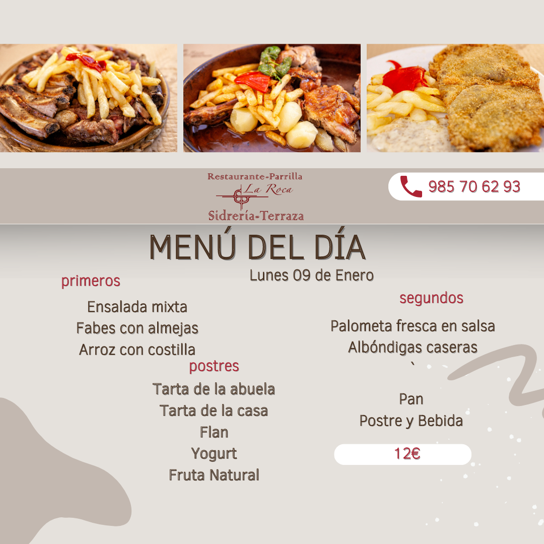 Restaurante la Roca Photo Menu 10