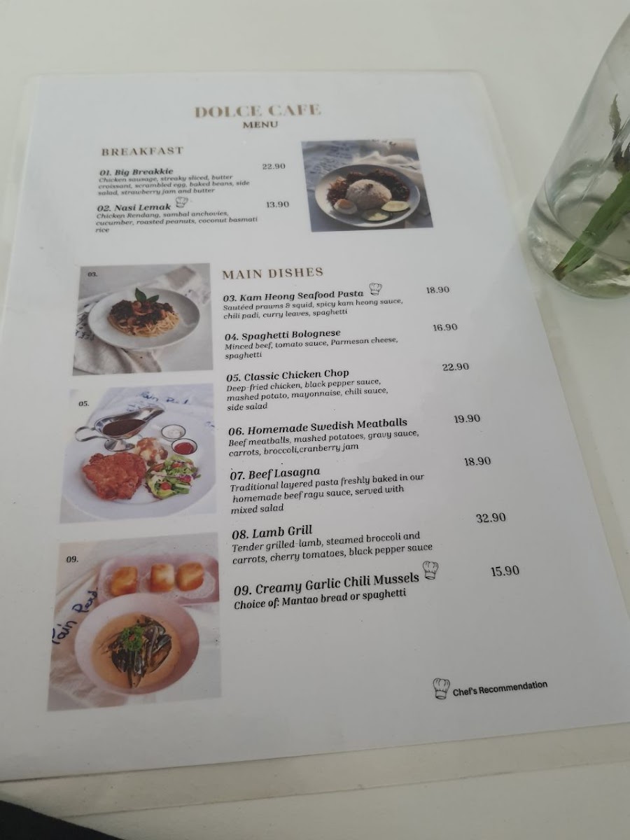 Rintik Cafe Kuantan Photo Menu 2