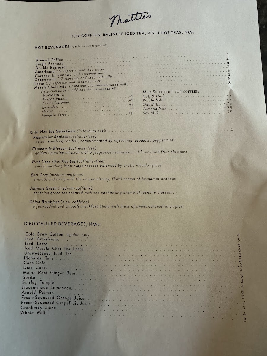 Mattie's Photo Menu 5