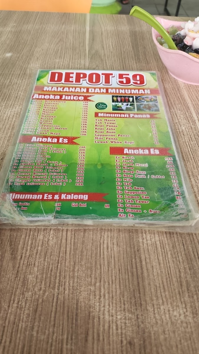 59 CAFE & RESTO Photo Menu 2