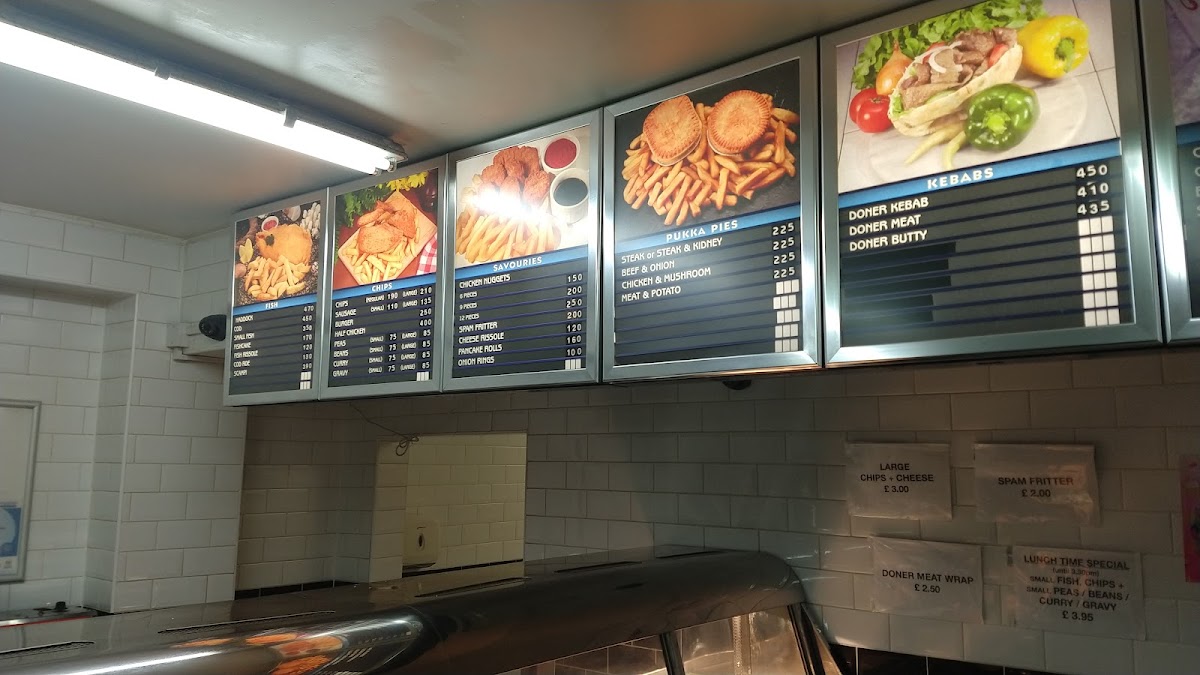 Swallownest Fish Bar Photo Menu 3