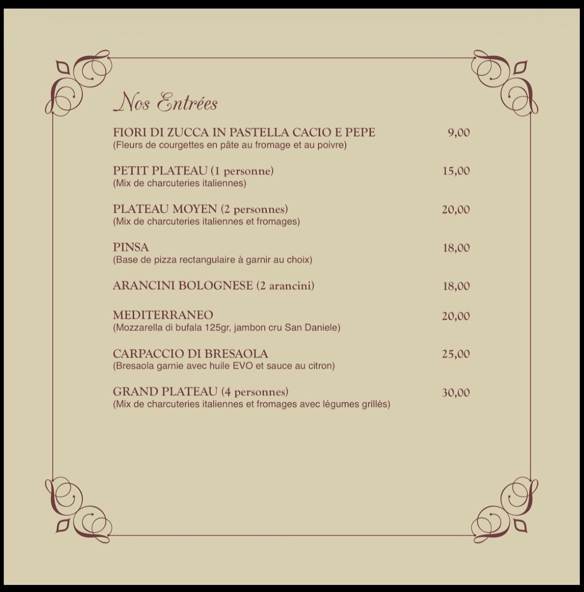 Morena Bar Photo Menu 9