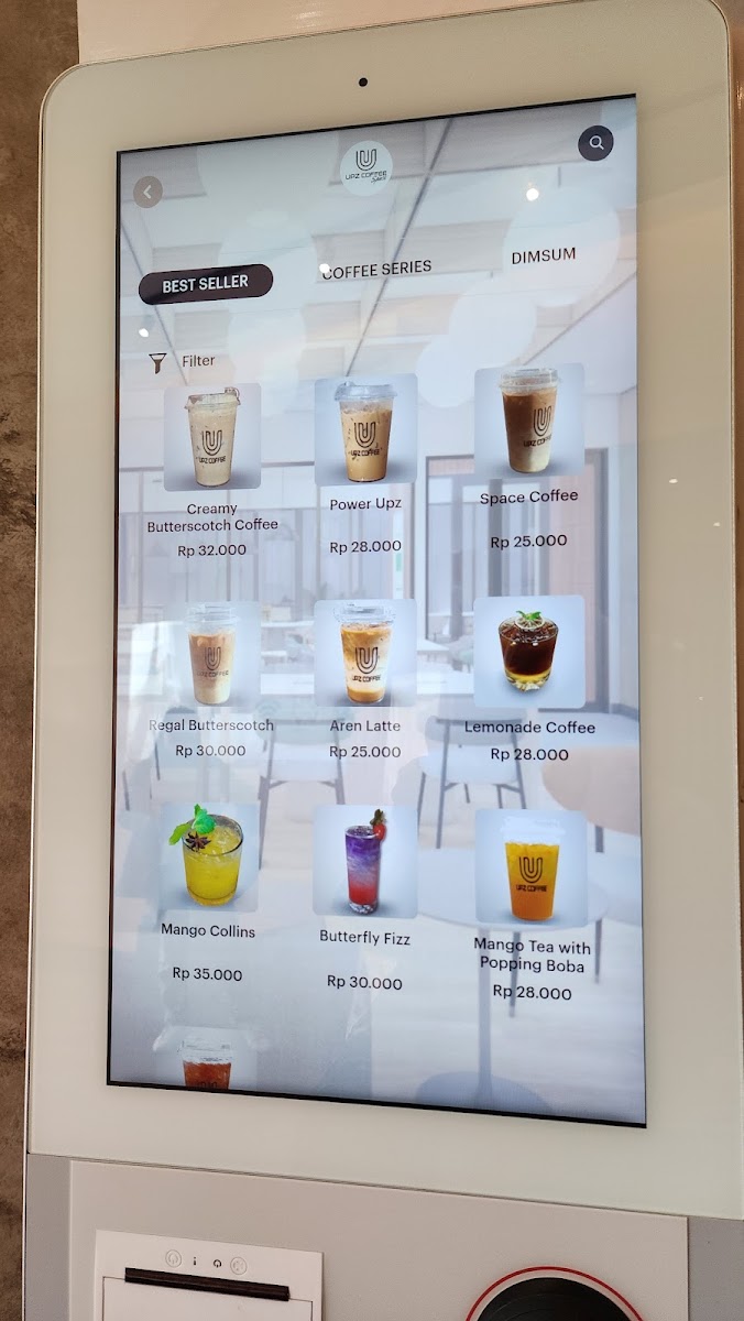 Upz Coffee Photo Menu 2