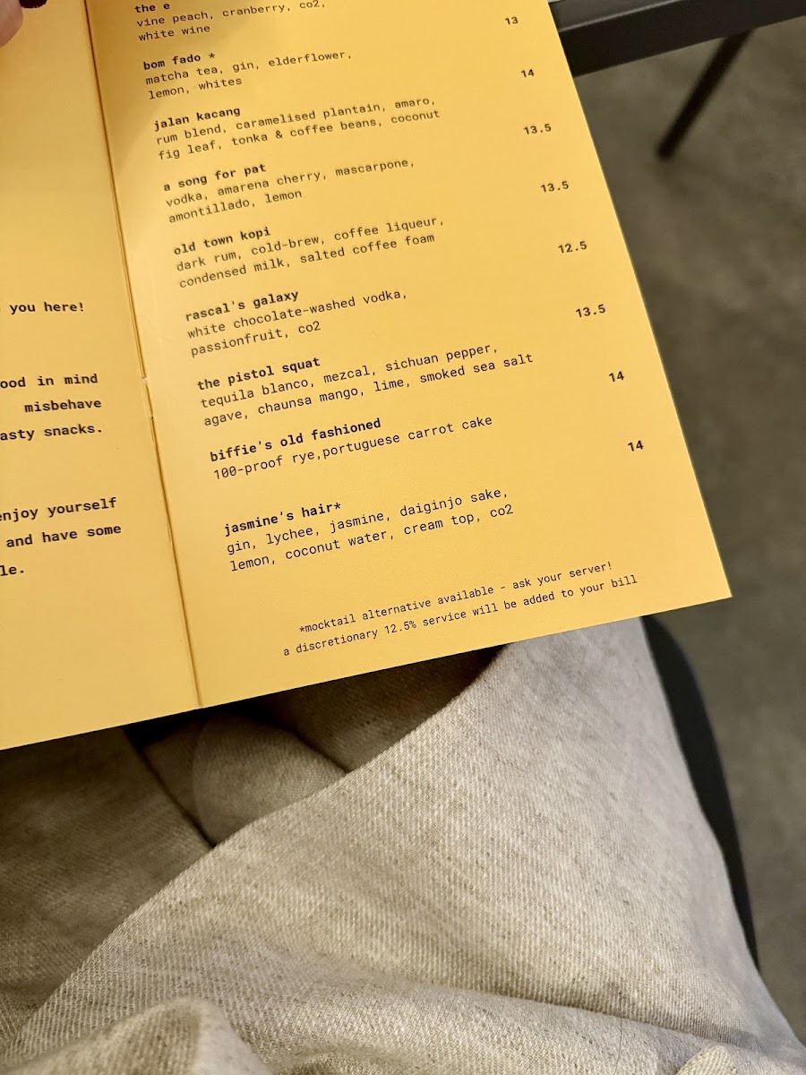 LEE LEE restaurant & cocktail bar Photo Menu 5