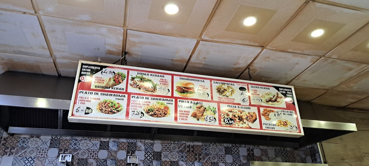 Alhambra kebab house Photo Menu 3