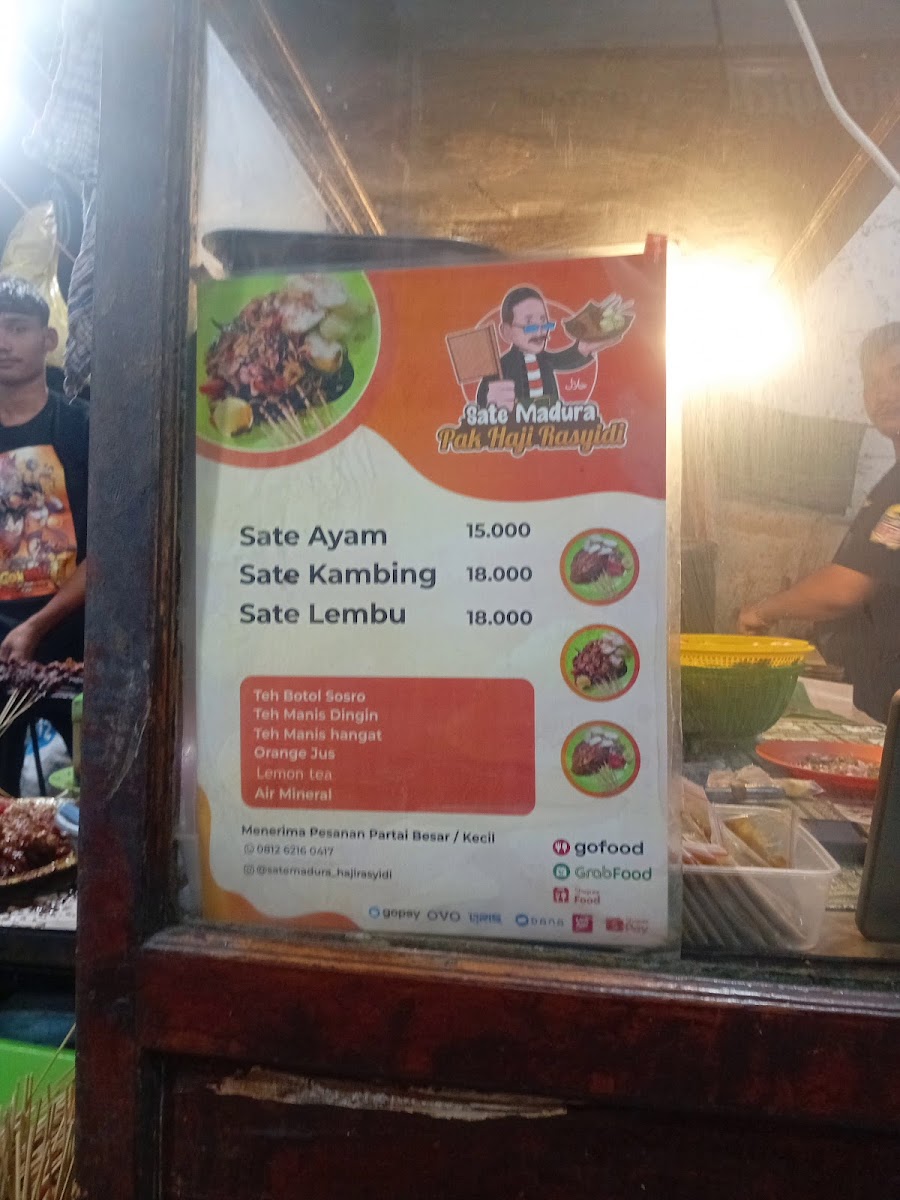 Sate Madura H. Rasyidi Photo Menu 2