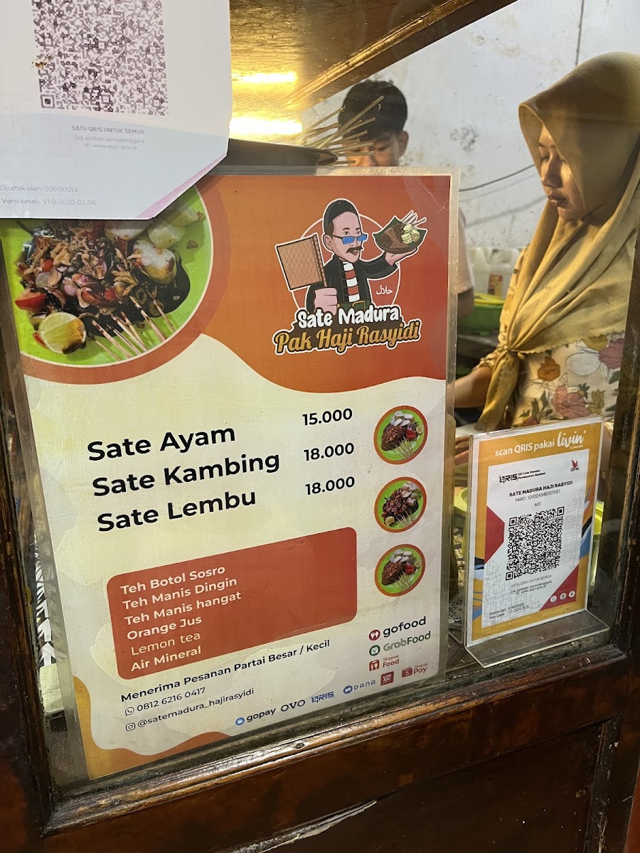 Sate Madura H. Rasyidi Photo Menu 3