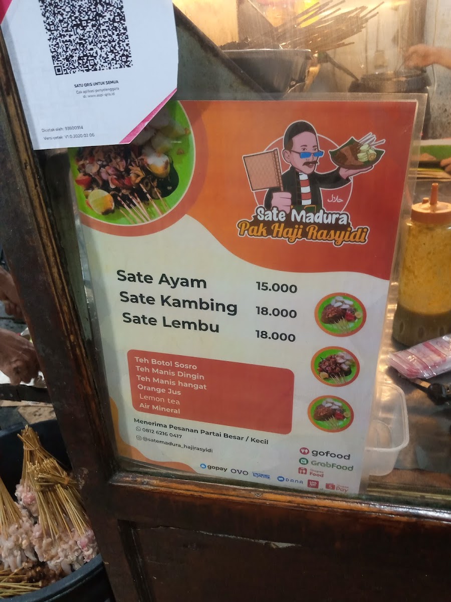 Sate Madura H. Rasyidi Photo Menu 4