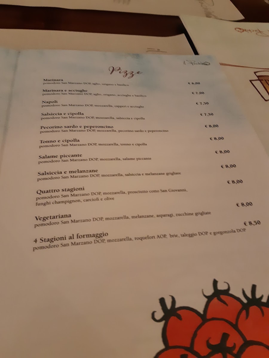 Pizzeria Il Pachino Photo Menu 7