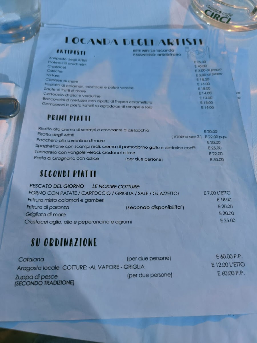 Locanda Degli Artisti Photo Menu 7