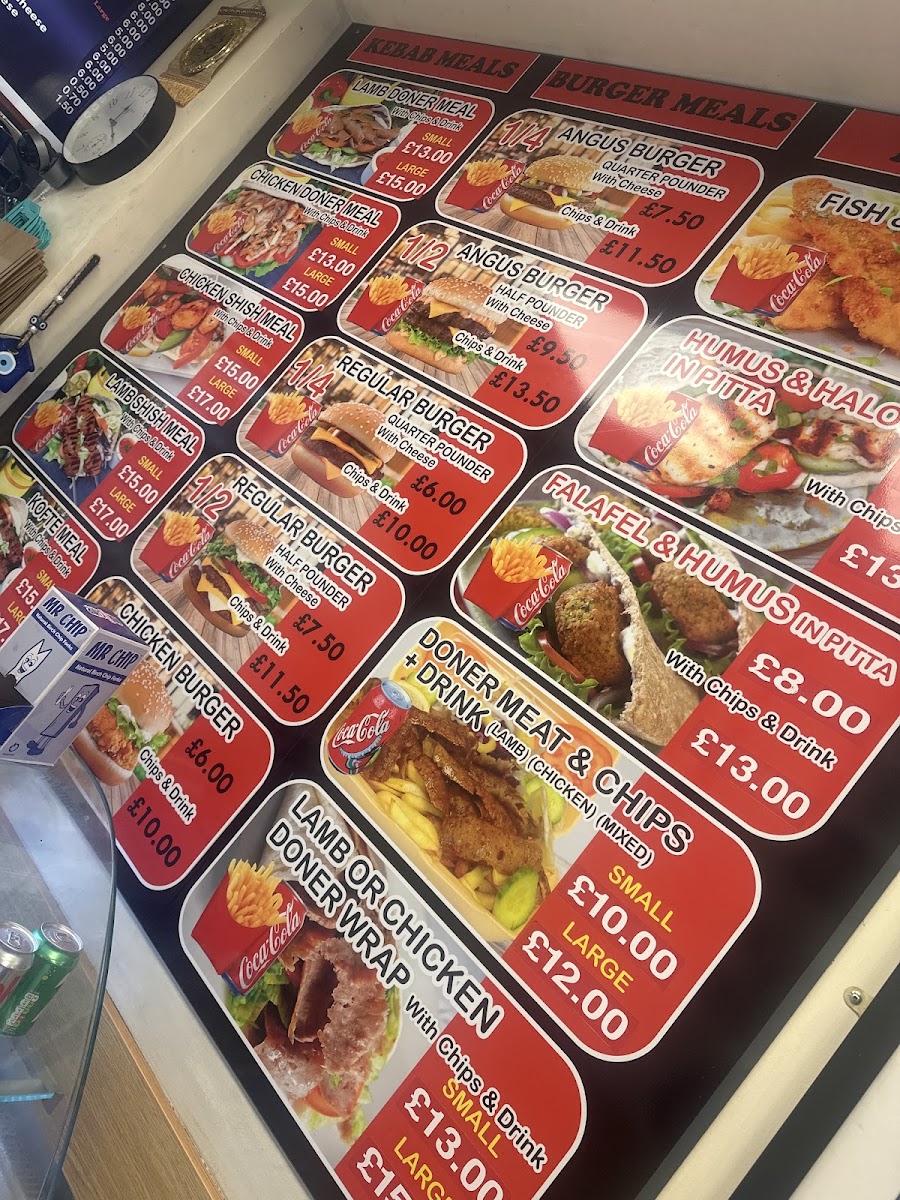 Notting Hill Kebab London Photo Menu 3