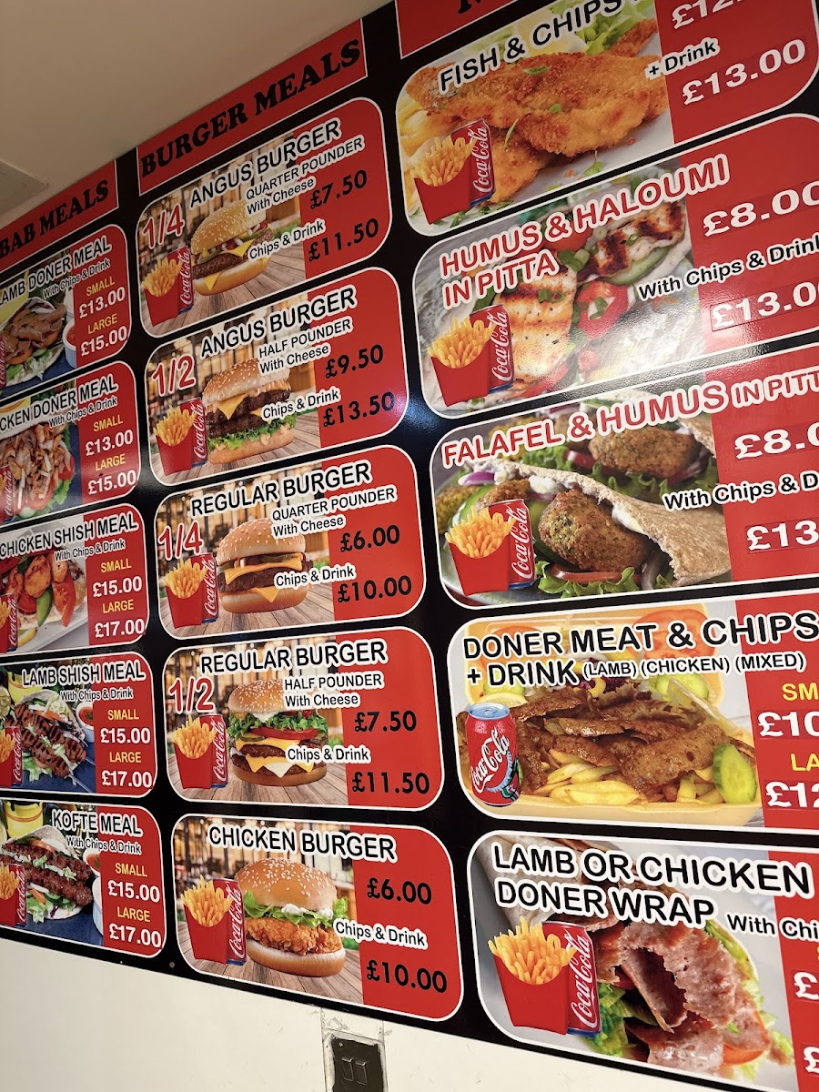 Notting Hill Kebab London Photo Menu 8