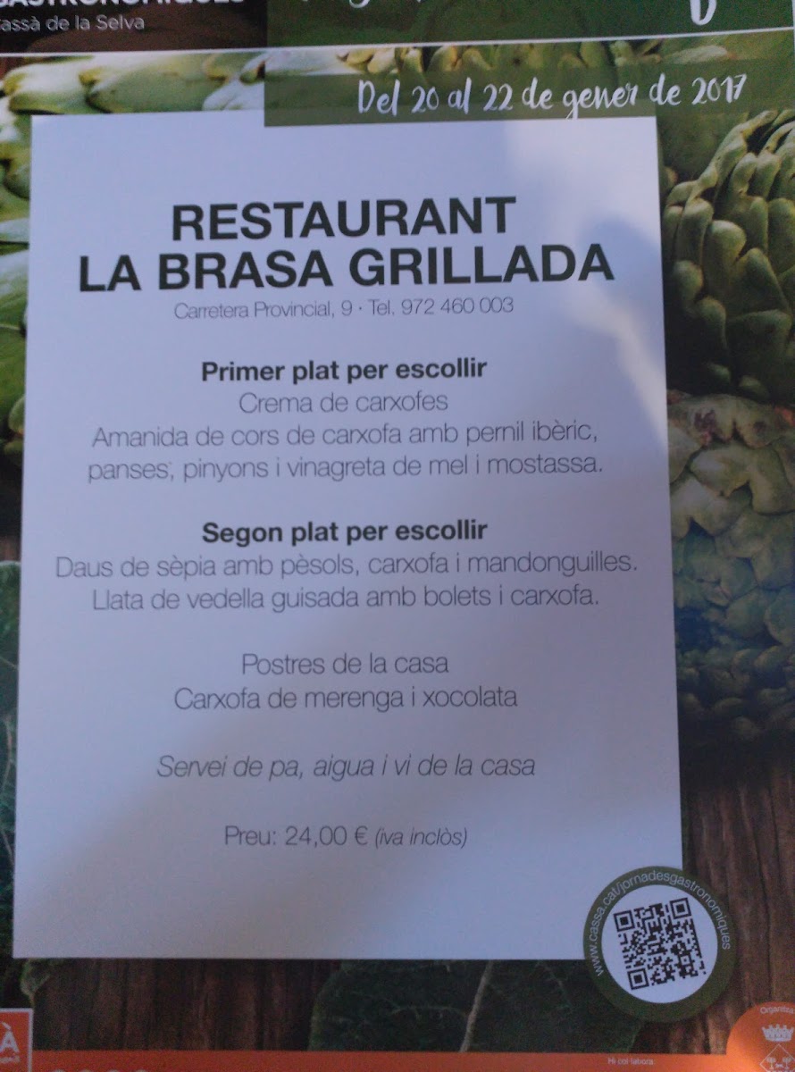 Restaurant la Brasa Grillada Photo Menu 1