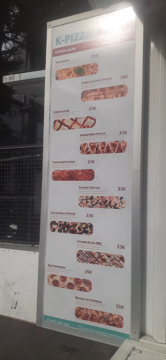 Nicho Korean Pizza Marlboro Photo Menu 2