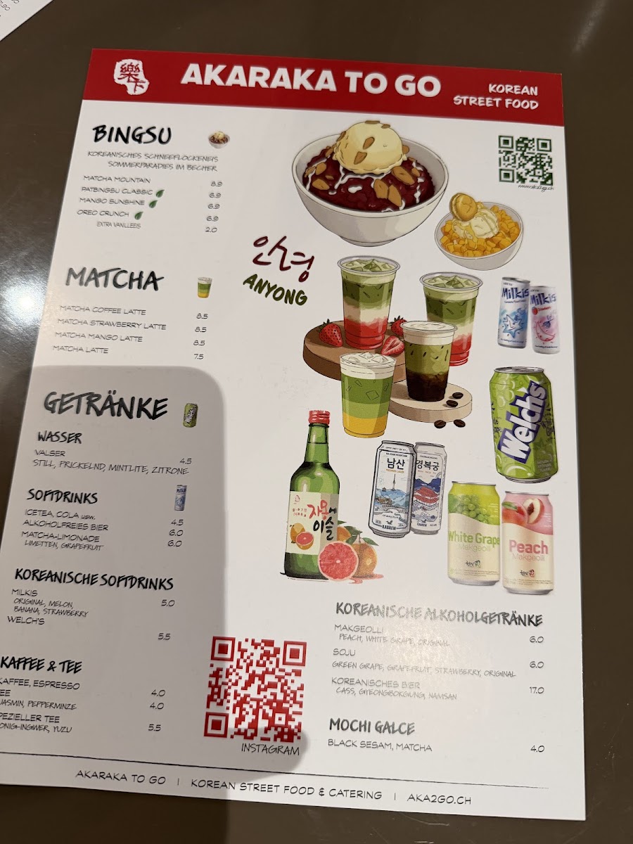 AkarakaToGo&Restaurant Photo Menu 2