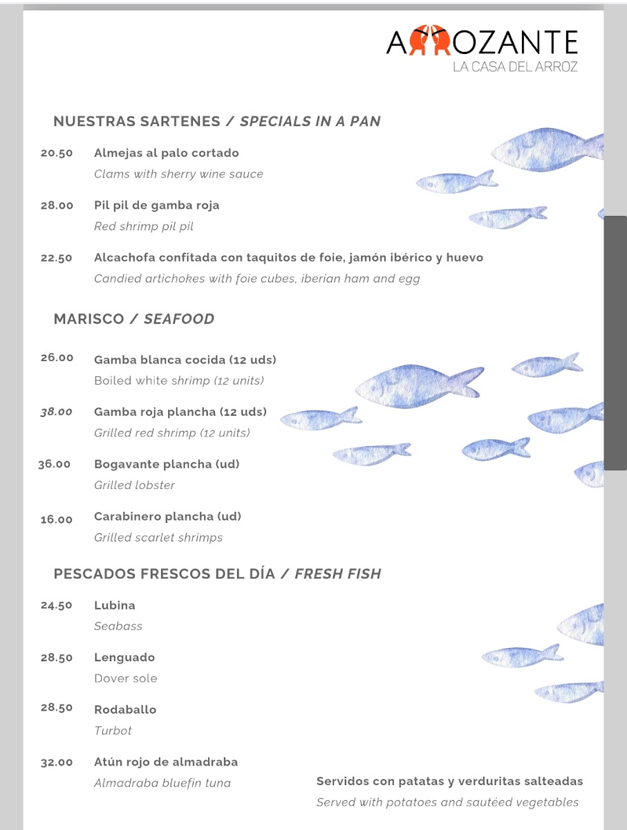 Arrozante Photo Menu 10