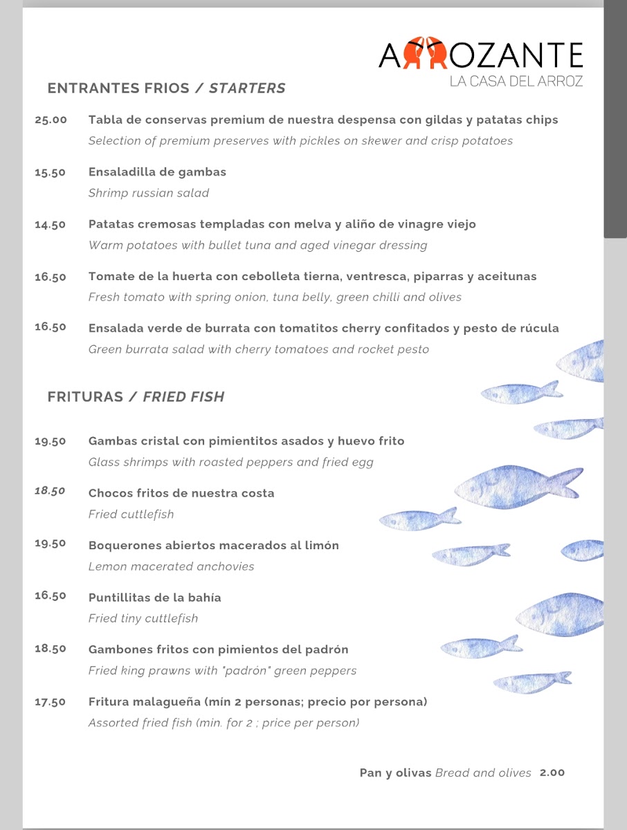 Arrozante Photo Menu 7