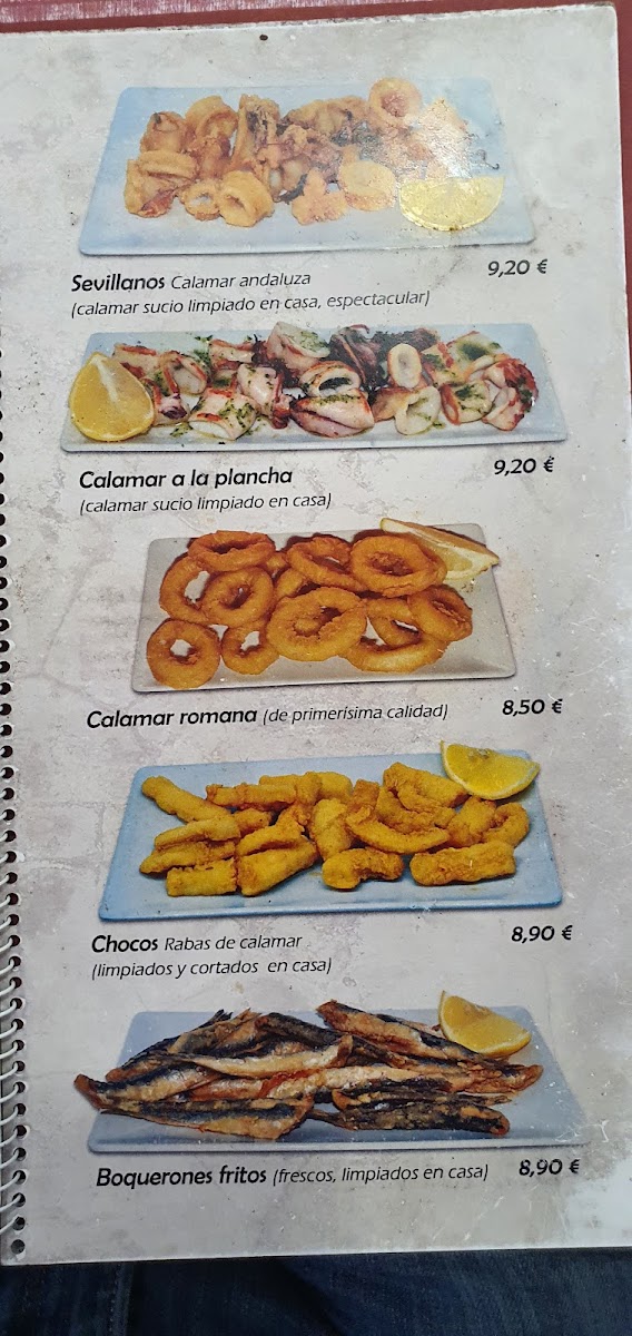 Trentavuit Torredembarra Photo Menu 10