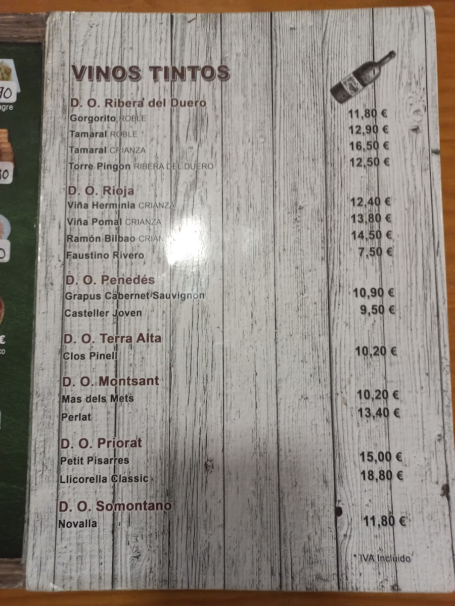 Trentavuit Torredembarra Photo Menu 9