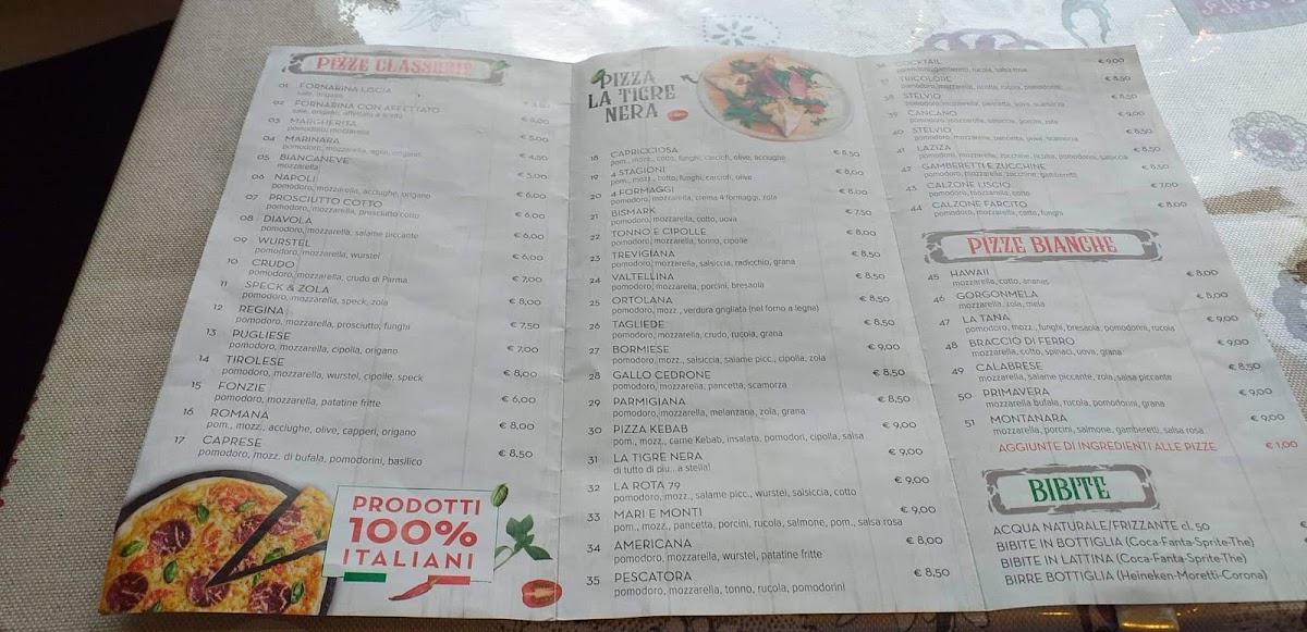 La Tigre Nera - pizza & kebab Photo Menu 4