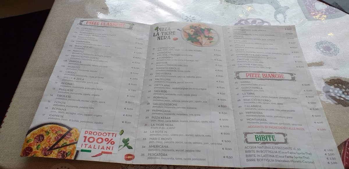 La Tigre Nera - pizza & kebab Photo Menu 5