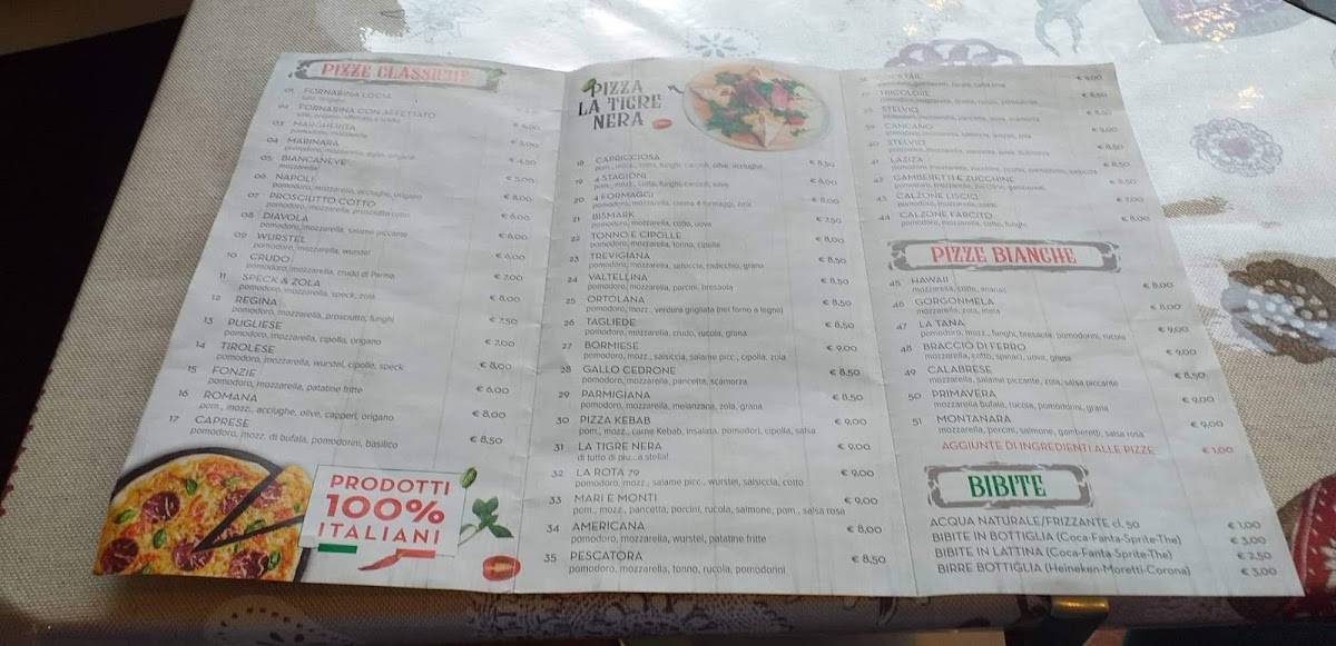 La Tigre Nera - pizza & kebab Photo Menu 6
